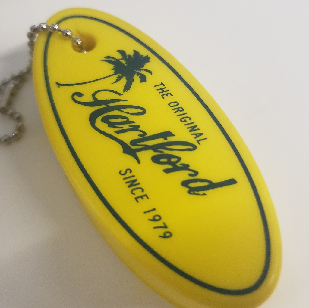 Hartford Floating Boat Keychain